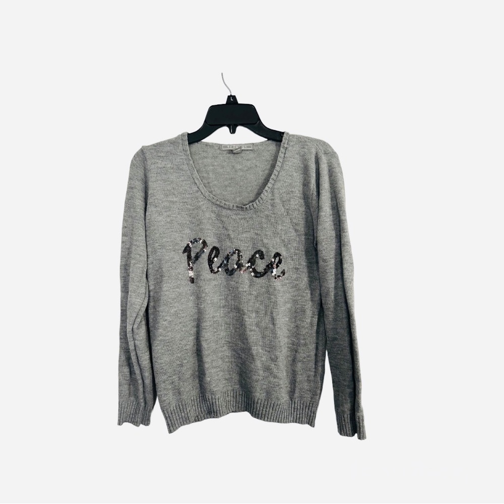 Women Sweater Peace Size L